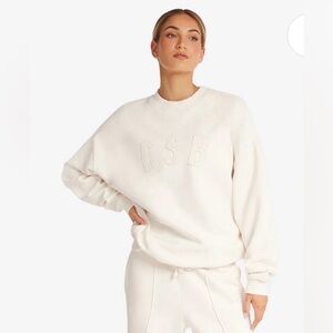 CSB Crewneck Sweatshirt in Vanilla